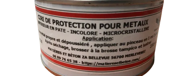 Métallisation en France - Matières et Béton Ciremicro-cristallinepourmetaux250ml