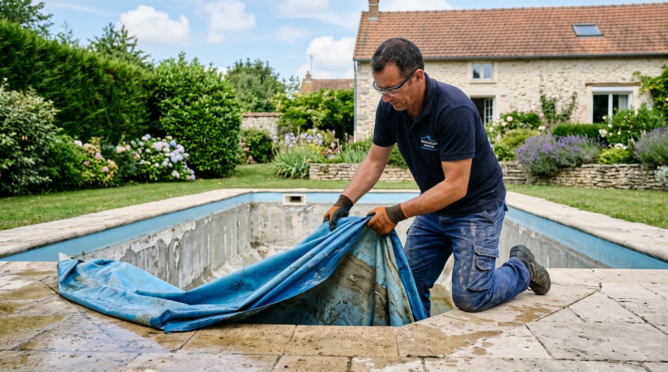 Changer le liner de sa piscine à Nantes : quand s&rsquo;y prendre et à quel prix ?