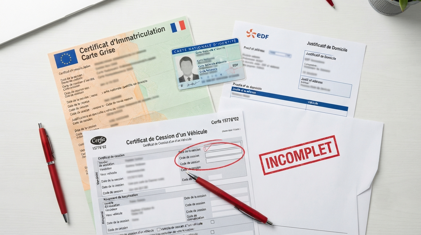 Service carte grise : les erreurs les plus fréquentes à éviter quand on vit à Jussy
